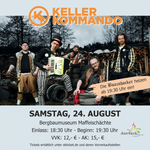 Absage Open-Air mit Kellerkommando