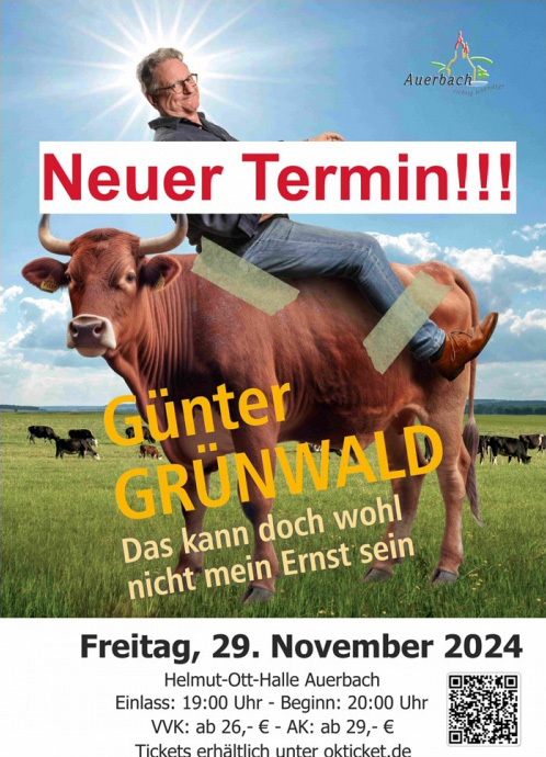 G�nter Gr�nwald - neuer Termin!