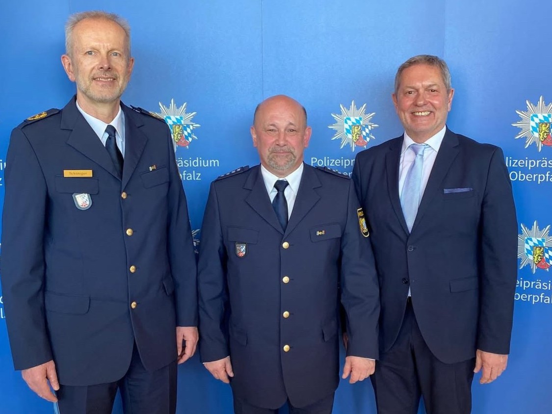 Neuer Polizeihauptkommissar Manfred Pl��ner