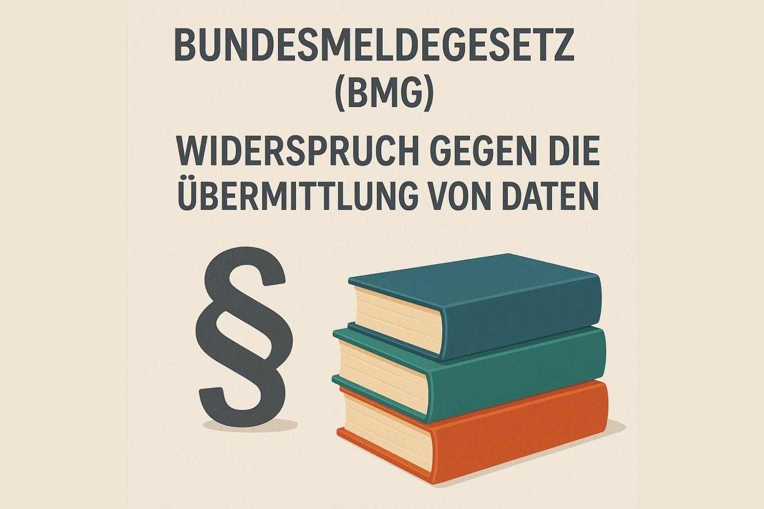 Widerspruch gegen die �bermittlung von Daten an das Bundesamt